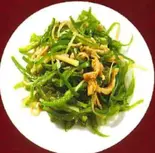 ピーマンと豚肉の細きり炒め Green Pepper ＆ Thinly-Sliced Pork Stir-Fry（中国飯店 精華楼）