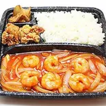 エビチリ唐揚弁当(大塚餃子軒)