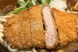 ダブルカツカレーうどん(醤屋万吉のうどん)