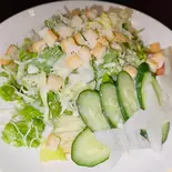 シーザーサラダ Caesar Salad（インドネパールアジアン料理デリコ）