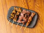 おまかせやきとん串盛り合わせ 5本（やきとんひなた 豪徳寺店）
