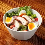 Grill chicken ＆ Egg Salad グリルチキンと半熟卵のサラダ（CHAPTER TABLE【本格ミニバーガー専門店】）