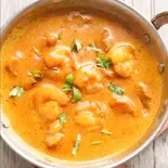 海老カレー prawn curry(インドネパールレストランアムル)