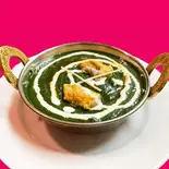 マトンパラクカレー(Mutton palak)（インドネパールレストランCHANDRAMA）