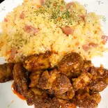 タンドリーチキン・ピラフ（喫茶ミンク）