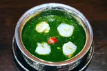 ほうれん草プラウンカレー/Sag Prawn（インド・ネパールレストラン タカリ バンチャガル）