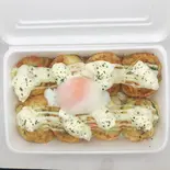 たるたるたこやき8個(中身はイカ)（【あごだし香るトロッと関西風】タコやきひでちゃん総本山 Takoyaki Hide-chan）