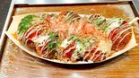 8こ たこ焼き(どろソース)（たこやき鍛次郎）