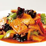 揚げ豆腐と豚肉のピリ辛煮（三国の宴）