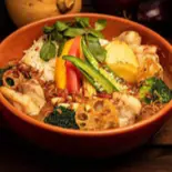 薬膳ポークカレー Herbal Pork Curry（Modern Indian Restaurant ひまわり食堂）