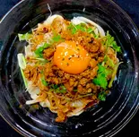 冷やしごま風坦々混ぜ刀削麺(優香 刀削麺 小台店)