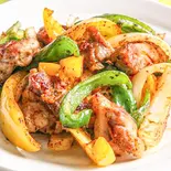 ソーセージ炒め [SAUSAGE STIR FRY]（ASIAN DINING BARSHA）