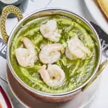 【単品】ほうれん草エビカレー/Sag Prawn（Asian dining Sagun）
