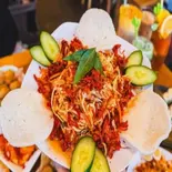 ドライビーフサラダ Goi Kho Bo（ベトナム料理XUONG RONG QUAN）
