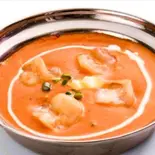 エビバターマサラカレー Shrimp butter masala curry（インドネパールレストラン＆バー ベットガット）