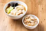 山盛りスープ春雨+豚しゃぶご飯(七宝麻辣湯 浜松町店)