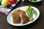 メンチカツ minced meat cutlet（喫茶サビーズ）