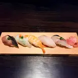 旬すし盛り 5貫（いつも月夜に米の飯）