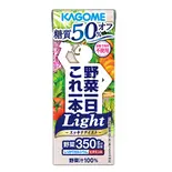 (糖質50% オフ) 36kcalカゴメ野菜一日これ一本Light 200ml(表参道生春巻倶楽部)
