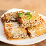太刀魚の揚げ焼き(干煎帯魚)（金福楼）