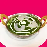 プラウンパラクカレー(Prawn palak curry)（インドネパールレストランCHANDRAMA）
