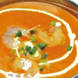 【 4 】プラウンカレー Prawn Curry（インドとアジアの料理 サンティ）