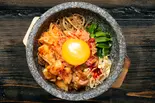 【ボリューム抜群！】溶岩焼タッカルビビンパ Yogan-Yaki Dak Galbi Bibimbap（溶岩焼きビビンパ専門店「ファルファサン」 月寒東3条）