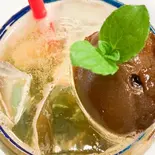 自家製南高梅黒糖ソーダ（Bistro Cafe Kitchen Ryugu）