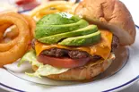 アボカドチーズバーガーセット(リバーサイドレストランBIBI)