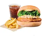[セット]サーモンバーガー（フレッシュネスバーガー ベイサイドプレイス博多店）
