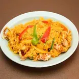 プーニムパッポンカリー Poo Pad Pong Curry ปูนิ่มผัดผง(スマイルタイランド千歳烏山店)