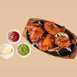【18】タンドリーチキン/Tandoori Chicken 1P（インド料理ガンジス）