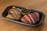 矢澤コンボ (ハンバーグ180g + Smallステーキ80g)（ミート矢澤 名古屋）