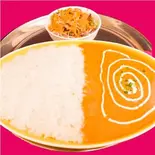 カレーライスセット( curry rice set )（カレーインドタージマハル出来島店）