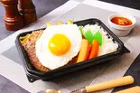 BIGハンバーグ＆目玉焼き弁当（やりすぎハンバーグ今福西1丁目店）