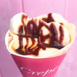 チョコバナナクレープ(ご褒美クレープ&ワッフル・ampee)