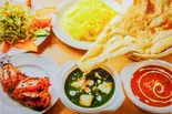 2種カレーセット+タンドリーチキン(インド・ネパール料理 ニューマハラジャ三鷹店)