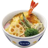 海老天ぷらうどん(5種盛り) Shrimp & Veggie Tempura Udon Noodle(5 Kinds)(なか卯 戸越店)