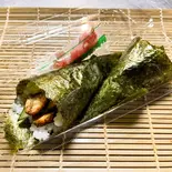 甘だれ最高!うなきゅう手巻き(荒鮮景)