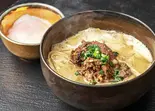 【白湯】 温玉極太春雨 soy milk soup Super-thick Bean Curd Vermicelli（極太春雨 白金店）