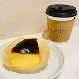 低脂質チーズケーキ Low Fat Cheese Cake ＆ Drink（biotaCAFE）