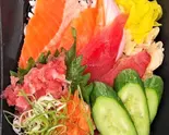 【おすすめ】まぐろサーモン丼(すしっちょ)