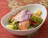サーモンサラダSalmon salata(トルコBBQレストラン★TADIM★ Turkish Restaurant)