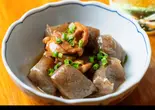 こんにゃくと鶏の煮物(陶然軒)