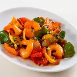 エビチリ Prawn Chilli（TARKARI KITCHEN タルカリキッチン）