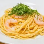 小海老と大葉のガーリック風味 Garlic Shrimp & Shiso Leaf(RajaVetta 池尻店)