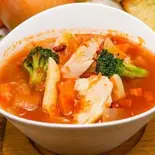 ピリカラガーリックスープ Spicy Garlic Soup(RajaVetta 池尻店)