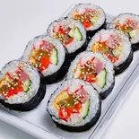 7種類の野菜キンパ（韓国家庭料理ジャンモ 聖蹟桜ヶ丘店）