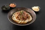 (温)肉増し黒毛和牛の極太おうどん～たぬき～（黒毛和牛のおうどん 讃岐屋 新宿歌舞伎町店）
