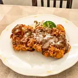 さつま鶏のチキンカツレツ マスタードデミソース（陽のあたる坂道）